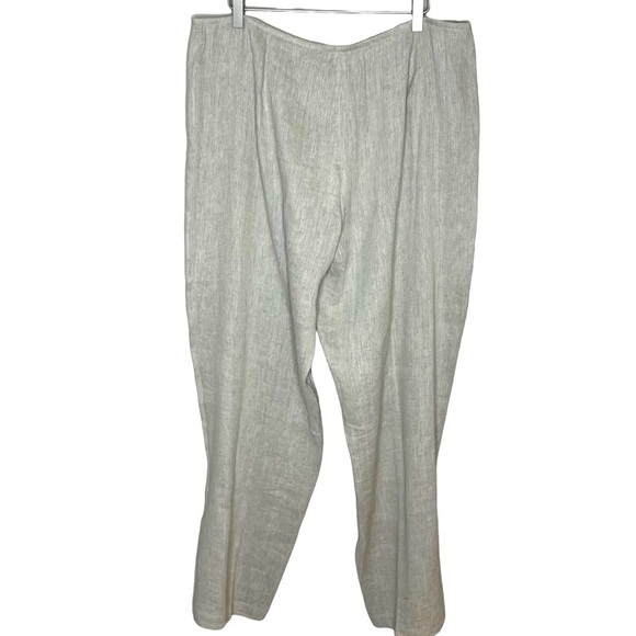 EILEEN FISHER Natural Luxe Trouser - Picture 1 of 7